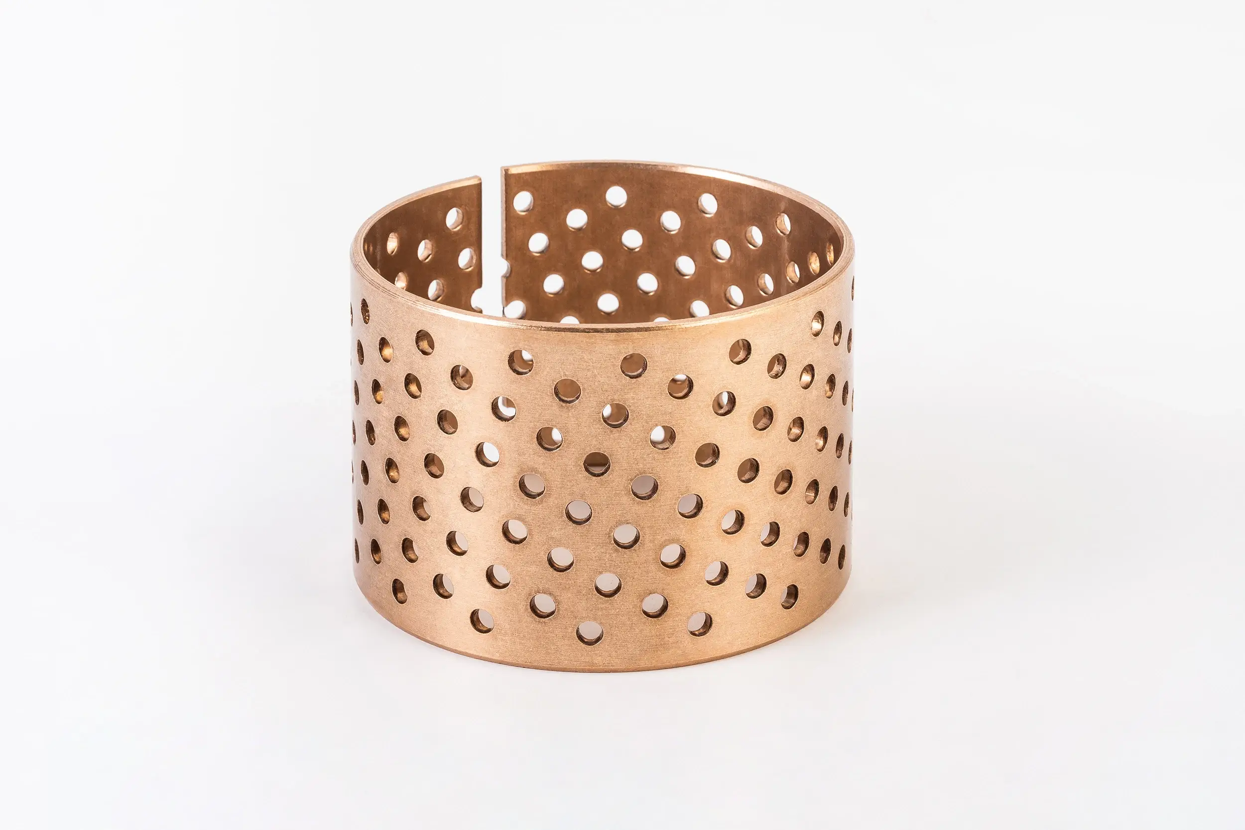 WB800 cylindrical wrapped bronze bushing